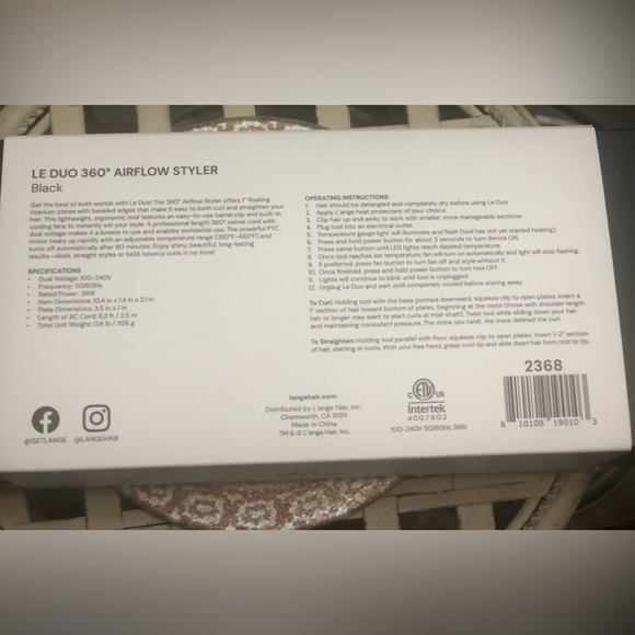 L'ANGE HAIR Le Duo Standard 360° Airflow Styler - Picture 8 of 11